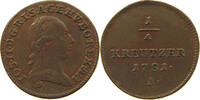 HAUS HABSBURG 1/4 KREUZER JOSEPH II. (1765-1790) -