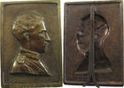 BELGIUM PLAQUETTE LEOPOLD III. (1934-1951) A. Darimont -