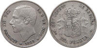 SPAIN PESETA Alfonso XII. (1874–1885) -