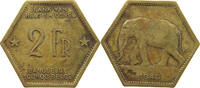 BELGIAN CONGO 2 FRANCS -