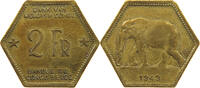 BELGIAN CONGO 2 FRANCS -