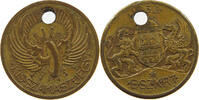HUNGARY TOKEN ADMIRAL MIKLOS HORTY (1920-1944) TRAMWAY TOKEN BUDAPEST -