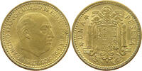 SPAIN 1 PESETA FRANCISCO FRANCO (1939-1975) -