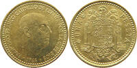 SPAIN 1 PESETA FRANCISCO FRANCO (1939-1975) -