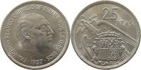 SPAIN 25 PESETAS FRANCISCO FRANCO (1939-1975) -