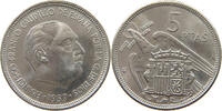 SPAIN 5 PESETAS FRANCISCO FRANCO (1939-1975) -