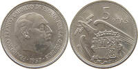 SPAIN 5 PESETAS FRANCISCO FRANCO (1939-1975) -