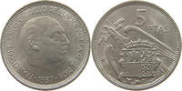 SPAIN 5 PESETAS FRANCISCO FRANCO (1939-1975) -