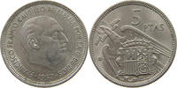 SPAIN 5 PESETAS FRANCISCO FRANCO (1939-1975) -