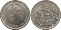 SPAIN 5 PESETAS FRANCISCO FRANCO (1939-1975) -