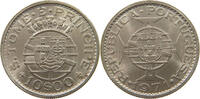10 ESCUDOS 1971 ST. THOMAS AND PRINCE  VZ