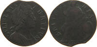 GREAT BRITAIN HALFPENNY WILLIAM III. (1694-1702) -