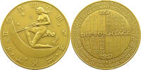 ÖSTERREICH MEDAILLE KALENDERMEDAILLE 1957 JAHRESREGENT MOND - LUNA - MÜNZAMT WIEN BRONZE -