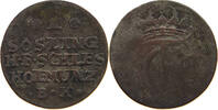SCHLESWIG HOLSTEIN SECHSLING KARL FRIEDRICH 1702-1739 -
