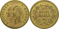 GREAT BRITAIN JETON SPIELMARKE VICTORIA (1837-1901) ALBERT SS-VZ 20,00 EUR  zzgl. 7,50 EUR Versand