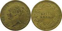 GREAT BRITAIN JETON SPIELMARKE VICTORIA (1837-1901) SPIELE MIT BEDACHT VZ- 18,00 EUR  zzgl. 7,50 EUR Versand