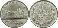 GREAT BRITAIN MEDAL 1875 VICTORIA (1837-1901) THE ALEXANDRA PALACE TIN VZ 90,00 EUR  zzgl. 7,50 EUR Versand