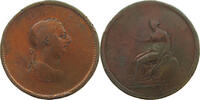 GREAT BRITAIN PENNY 1806 GEORGE III. (1760-1820) S 12,00 EUR  zzgl. 7,50 EUR Versand