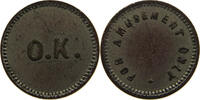 GREAT BRITAIN TOKEN FOR AMUSEMENT ONLY O.K. SS 5,00 EUR  zzgl. 7,50 EUR Versand