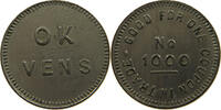 GREAT BRITAIN TOKEN OK VENS GOOD FOR ONE COUPON IN TRADE NO 1000 SS 8,00 EUR  zzgl. 7,50 EUR Versand