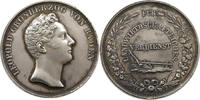 BADEN DURLACH MEDAILLE LEOPOLD 1830-1852 (DÖLL) FÜR LANDWIRTSCHAFTLICHE VERDIENSTE WIEL SILVER -