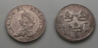 Schweden 2 mark Karl XI