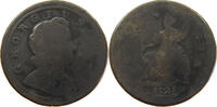 GREAT BRITAIN HALFPENNY George I. (1714-1727) -