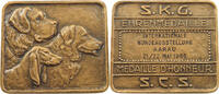 Aarau Medaille Internationale Hundeausstellung Aarau, Huguenin, Wening -