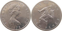 ISLE OF MAN 10 PENCE Elizabeth II. (1952-) -