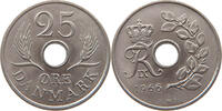 DENMARK 25 ÖRE Frederik IX. 1947-1972 -