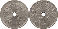 SPAIN 25 CENTIMOS Alfonso XIII. (1886–1941) -