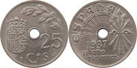 SPAIN 25 CENTIMOS Alfonso XIII. (1886–1941) -