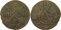 SWEDEN 1/4 SKILLING Gustav IV. Adolf (1792-1809) -
