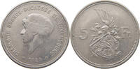 LUXEMBOURG 5 FRANCS Charlotte (1919-1964) -