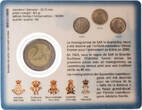 2 Euro 2004 Henri I. - 80 Jahre Monogramme auf luxemburgischen Münzen st in Coincard