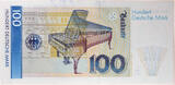 Bundesrepublik Deutschland 100 DM 2. Januar 1989 DM-Schein 4. Serie - Clara Schumann (nach Andreas Staub) I-
