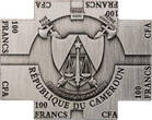 Kamerun 100 Francs CFA 2017 Martin Luther - 500 Jahre Reformation st (gekapselt)