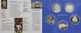 Bundesrepublik Deutschland 5 x 10 Euro 2006 Offizieller Gedenkmünzensatz PP