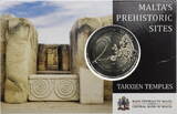 Malta 2 Euro 2021 Kulturelles Erbe - Tempel von Tarxien in Coincard St in Coincard