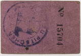 Pitschen, Oberschlesien 10 Pfennig 1.6.1918 Gutschein II