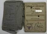 Drittes Reich Literatur 1937 Wehrpass stark gebraucht