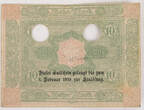 Wiesbaden 10 Mark Kriegsjahr 1918-1.2.1919 Gutschein über Zehn Mark I-II, entwertet