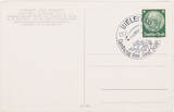 Drittes Reich, Bielefeld Postkarte 23.7.1939 Auf die Landung des Luftschiffs 130 Graf Zeppelin in Bielefeld gebraucht