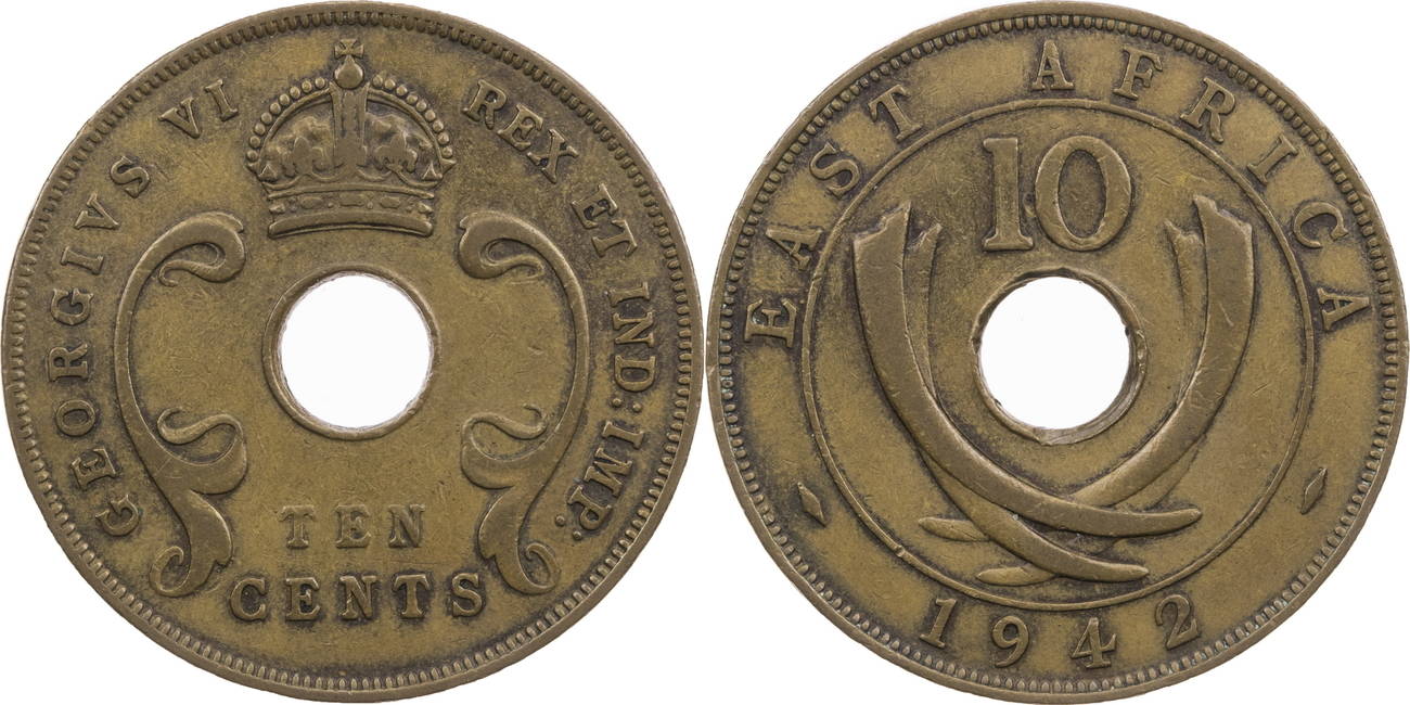 British East Africa Shilling Georg Vi Kursm Nze Ss Ma Shops