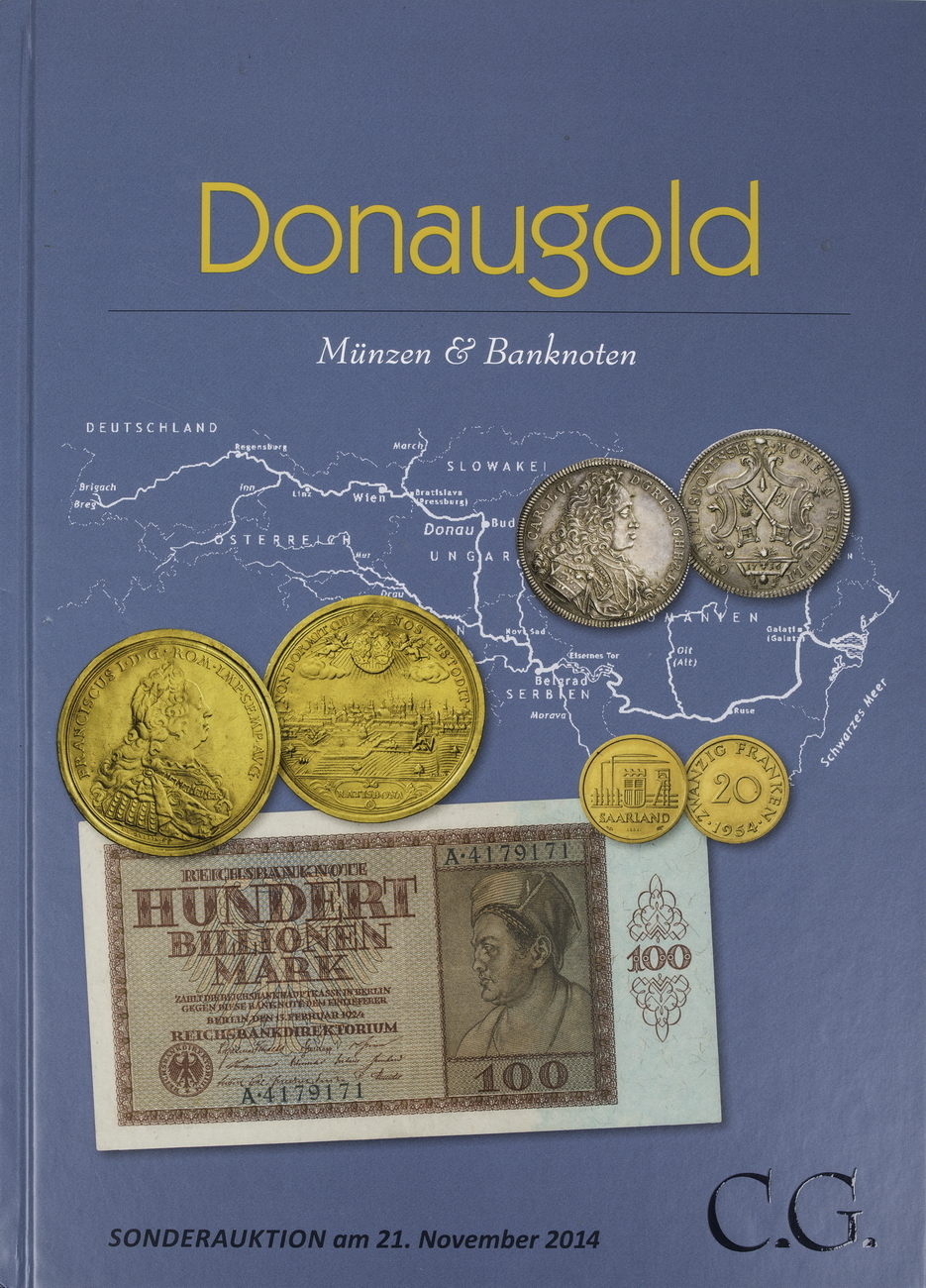 Literatur 2014 Christoph Gärtner Sonderauktion Donaugold