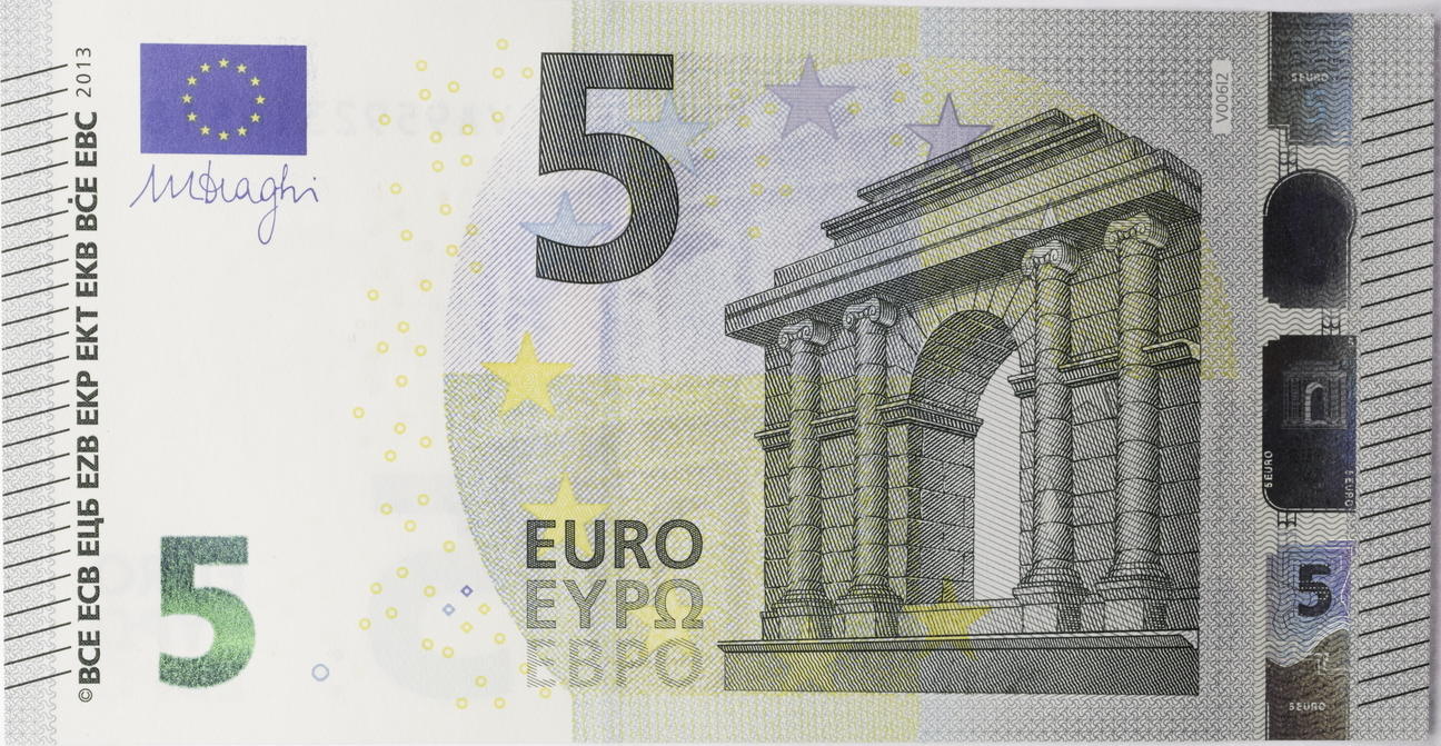 Europa 5 Euro Euro Banknote, 2. Serie Antike (2013-) I kassenfrisch