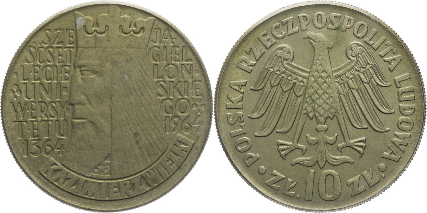 polen-volksrepublik-10-zloty-1964-600-jahre-jagiello-universit-t-ss-vz