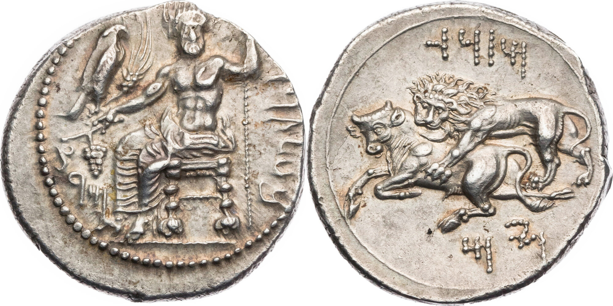 Kilikien Stater 361334 v. Chr. Tarsos, Satrap Mazaios, Baaltars