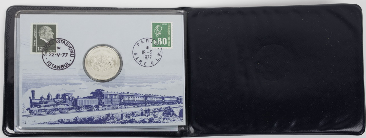 Médaille L'Orient-Express 1883-1977-1982 En Bronze - Signée Claude Gondard (occasion)