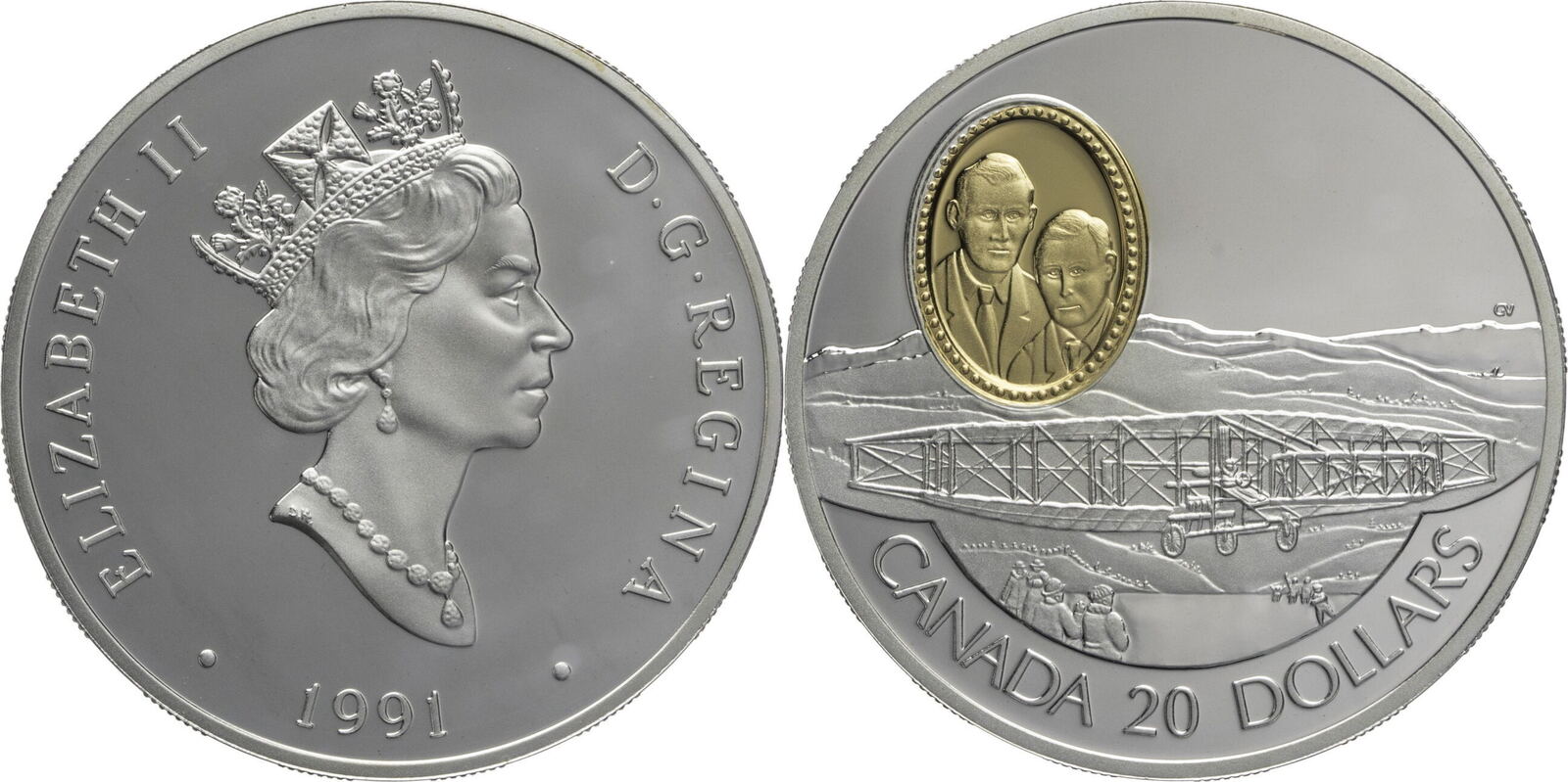 Kanada Dollars Elisabeth Ii Canadian Aviation